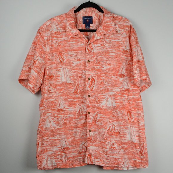 Saddlebred Other - Hawaiian Tropical Casual Button Down